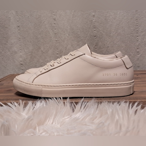 Common Projects Acchiles Low Top Sneakers Size 5.5 - Picture 4 of 13